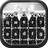 icon Black and White Keyboard Theme 1.4