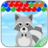 icon Raccoon Balloon Fun 2023 3