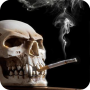 icon Smoking Skull Live Wallpaper untuk intex Aqua Lions X1+