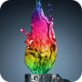 icon Colorful flame