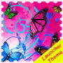 icon Theme Butterflies GO Launcher untuk swipe Elite 2 Plus
