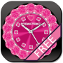 icon [Free]CUTE QLOCK Pink Diamond