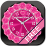 icon [Free]CUTE QLOCK Pink Diamond untuk iball Slide 3G Q81