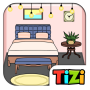 icon Tizi Town: My Princess Games untuk ASUS ZenFone 3 (ZE552KL)