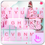 icon Pink Butterfly Keyboard Theme