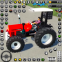 icon Tractor trolley transport sim