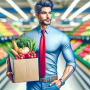 icon Supermarket Cashier Games 3D