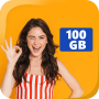 icon Daily Internet Data GB MB app untuk Nomu S10 Pro
