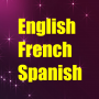 icon Learn English French Spanish untuk Samsung Galaxy Tab3 211