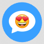 icon Messenger OS12 Emoji untuk tecno F2