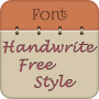 icon Handwrite Font Style Free