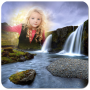 icon Waterfall Photo Frame