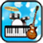 icon Band Game: Piano, Guitar, Drum untuk sharp Aquos 507SH