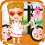 icon Baby Barbie Bicycle Ride