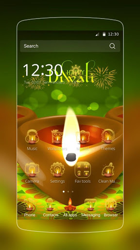 Tema Indian Diwali