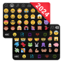 icon Emoji keyboard - Themes, Fonts untuk sharp Aquos S3 mini
