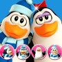 icon Talking Pengu and Penga Penguin