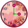 icon Flowers Clock Widget