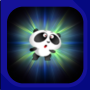 icon Panda jump fly