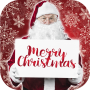 icon Christmas Frames & Stickers Create New Year Cards untuk Micromax Canvas Mega 2 Plus Q426+