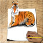 icon Draw Animals 3D