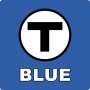 icon MBTA Blue Line Tracker untuk tecno W3