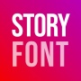 icon StoryFont for Instagram Story untuk sharp Aquos R