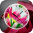 icon Tulips Clock Live Wallpaper 1.2