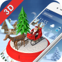 icon Merry Christmas 3D Theme untuk Meizu MX6