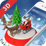 icon Merry Christmas 3D Theme untuk Huawei Y7 Prime 2018