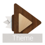 icon Rocket Player Wood Theme