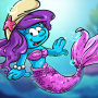 icon Smurfs' Village untuk sharp Aquos 507SH