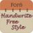 icon Handwrite Font Style Free 11.0