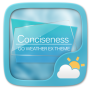 icon Conciseness GO Weather Widget