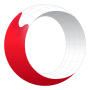 icon Opera browser beta with AI untuk oppo A3